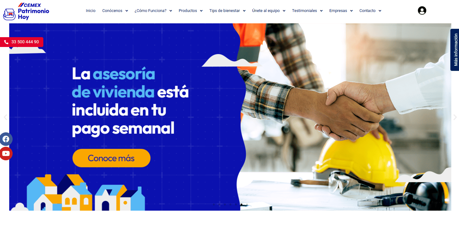 Sitio Web Patrimonio Hoy